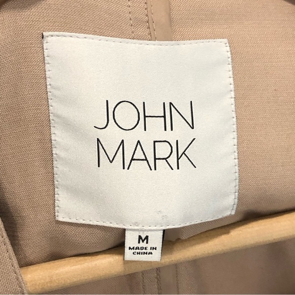 John Mark tan Open closure waterfall jacket - Picture 3 of 7